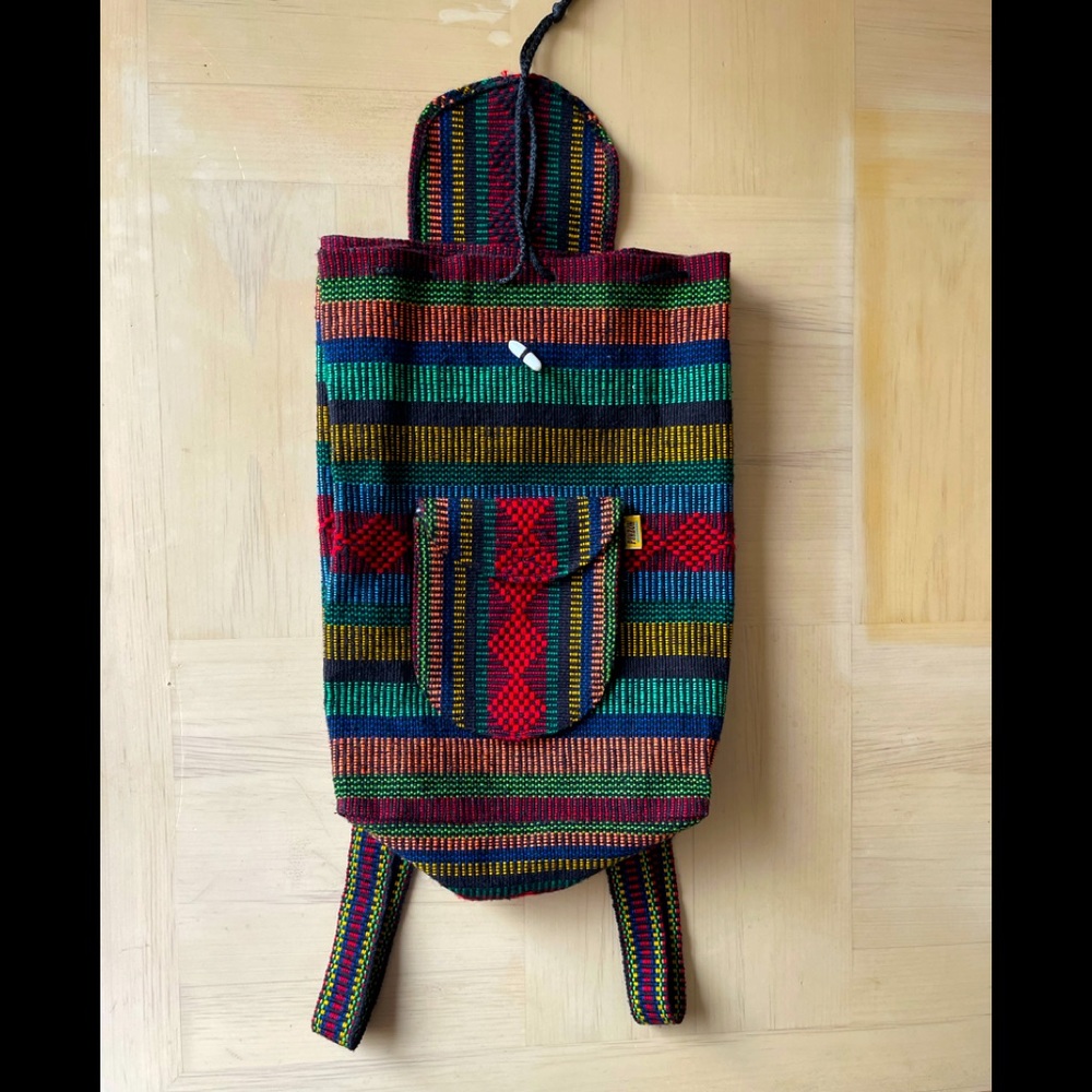 Multicolored bag